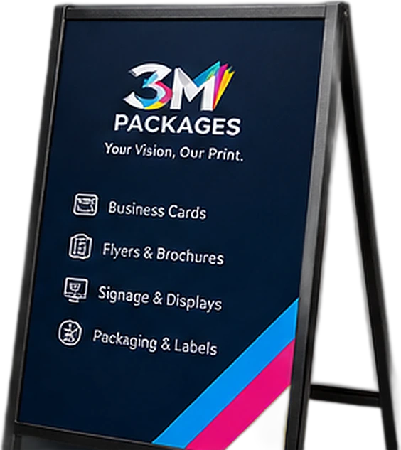 3M Packages signage
